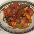 はなファブリック's cooksnap of when they made 鶏肉のオクラガーリックトマト煮.