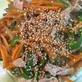 鈴木よしぞう's cooksnap of when they made 簡単　マロニーでチャプチェ風.