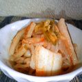 watyami's cooksnap of when they made 糸こんとちくわのキムチキンピラ.