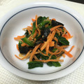 ふっくら姉さん's cooksnap of when they made 【簡単】人参＆ほうれん草の酢の物.
