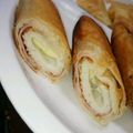 まきん家's cooksnap of when they made 簡単！大葉香るチーズちくわ春巻き♪.