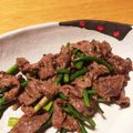 まるりゅう's cooksnap of when they made 牛肉とニンニクの芽の炒めもの♪.