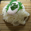 slatスラット's cooksnap of when they made 梅とろろの冷やし素麺.