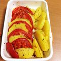 ＫＣゆっこちゃん's cooksnap of when they made トマトとジャガイモのオーブン焼き♪.