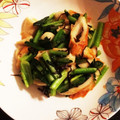 クックEAKVSQ☆'s cooksnap of when they made 簡単！小松菜と竹輪の塩こん炒め.