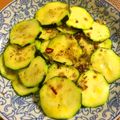 NKmahina's cooksnap of when they made シャキシャキ♪生ズッキーニのサラダ.