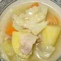 減塩パパ's cooksnap of when they made キャベツとベーコンのスープ煮.