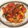 はなファブリック's cooksnap of when they made 鶏肉のオクラガーリックトマト煮.
