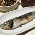 xrymamax's cooksnap of when they made 基本の鯵の塩焼き.