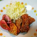 きんこはる's cooksnap of when they made 簡単☆鶏胸肉の甘酢照り焼き.