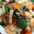 七色ワクチン's cooksnap of when they made ◎八宝菜風味♪豚とエビと野菜の中華炒め.