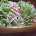 ゆーあちん's cooksnap of when they made かにかまレタスのマヨネーズ和え.