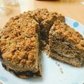 Mickey2013's cooksnap of when they made 食感が楽しい♪コーヒークランチケーキ.