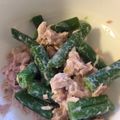 節約・ダイエット母's cooksnap of when they made お弁当に♡インゲンとツナ缶マヨネーズあえ.