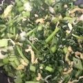 ぱこぴの's cooksnap of when they made 大根菜のちりめんじゃこ炒め.