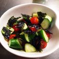 おニャー's cooksnap of when they made ★トマトとキュウリの中華風サラダ.