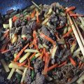 るっち0219's cooksnap of when they made 手抜き！コストコのプルコギで野菜炒め.