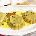 パフェうさこ♪'s cooksnap of when they made 離乳食☆豆腐とお麩の柔らか米粉蒸しパン.