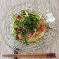 クックLPZN1M☆'s cooksnap of when they made 手作りゴマダレのサラダうどん.