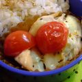 kao2724's cooksnap of when they made ★お弁当に!簡単ささみdeミニトマト★.