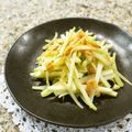 るるおか's cooksnap of when they made ブロッコリーの茎と桜海老の塩レモン炒め.