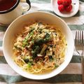 torakiti's cooksnap of when they made サーモンとほうれん草のクリームパスタ.