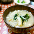 nono‐mammy's cooksnap of when they made もやしと油揚げとわかめの味噌汁.
