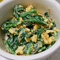 クック270T3X☆'s cooksnap of when they made 簡単！ほうれん草と卵の中華風.