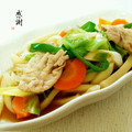 ♪珠香♪'s cooksnap of when they made ★　汁の多い焼きうどん　★.