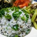 京ん家's cooksnap of when they made パセリだけのごはん.