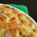 ﾁﾋﾞ怪獣's cooksnap of when they made パンの耳グラタン.