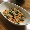 西ヶ原's cooksnap of when they made 切り干し大根とほうれん草のナムル風.