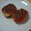 クック6DFBKV☆'s cooksnap of when they made 完熟トマトソースの野菜おからハンバーグ.