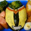 さや☆さや's cooksnap of when they made キャラ弁☆仮面ライダーキバおにぎり！.