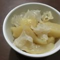 KarenW's cooksnap of when they made 梨と白きくらげのはちみつコンポート♪.
