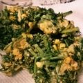 kaeかえちゃん's cooksnap of when they made 人参葉っぱかき揚げ.