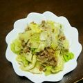 みみりん♪♪'s cooksnap of when they made 『ひき肉の春雨野菜セット』.
