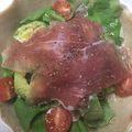 Tacoboo's cooksnap of when they made yin yang生ハムアボカドのガレット.