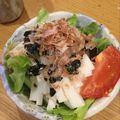 えむっとくん's cooksnap of when they made わさび醤油が決め手♡長芋とレタスのサラダ.