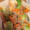 あけぱんまん♡'s cooksnap of when they made お刺身の生春巻き.