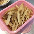 こはる・▽・'s cooksnap of when they made ごぼうと糸こんにゃくのきんぴら.