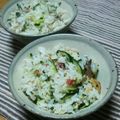 maritiro's cooksnap of when they made ⭐混ぜるだけー塩サバと大葉の混ぜご飯⭐.