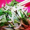 nachichoco's cooksnap of when they made もやしと水菜の旨味ナムル.