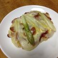 凪なぎ's cooksnap of when they made 残ったご飯Deハーフ&ハーフピザ.