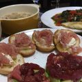 のーな♪'s cooksnap of when they made 簡単クリームチーズと生ハムのブルスケッタ.