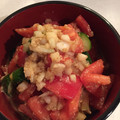 天使のカノン's cooksnap of when they made トマトときゅうりの簡単和風サラダ.