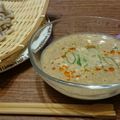 クックT0VM84☆'s cooksnap of when they made 自家製☆豆乳とねりごまの蕎麦つゆ.