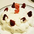 ひろぽん1126's cooksnap of when they made 卵アレルギー・乳アレルギーのためのケーキ.