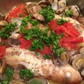 水蜜桃☆'s cooksnap of when they made 簡単♪ルクルーゼでアクアパッツァ.