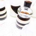 Riona✽'s cooksnap of when they made ミルクとコーヒーのしましまゼリー.